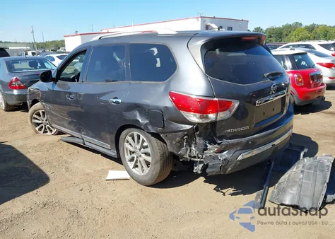 2014 Nissan Pathfinder Sl z USA, uszkodzony, nr VIN 5N1AR2MMXEC639152